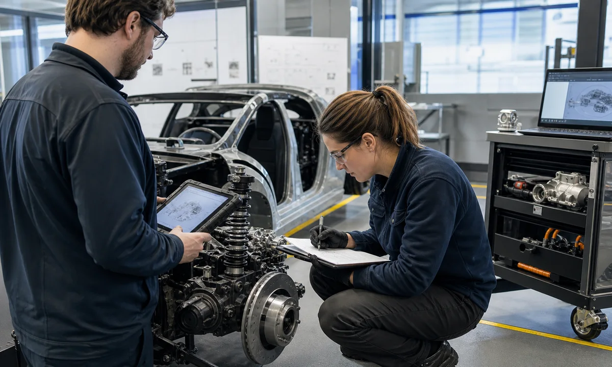 Designing Connected Engineering Workflows for MotiveAxis